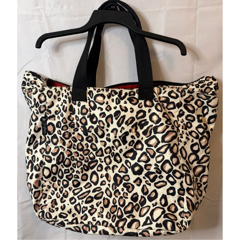 Brighton Knox Extra Large Catwalk Nylon Tote Cosmetic Pouch Holiday Gift Travel - Picture 5 of 10